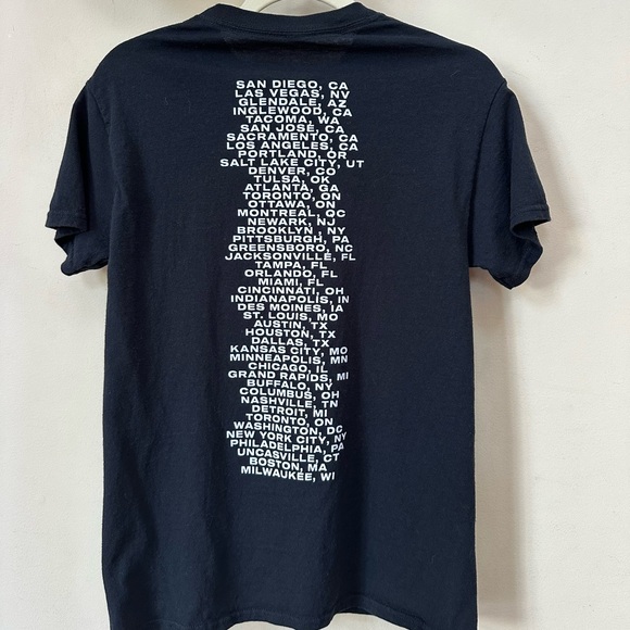 Justin Bieber Justice Tour official T Shirt. Size Small - Picture 3 of 3